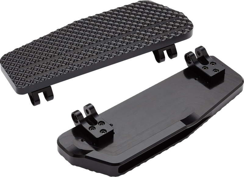 LA CHOPPERS Billet County Floorboards - Black - FL LA-P101-00B