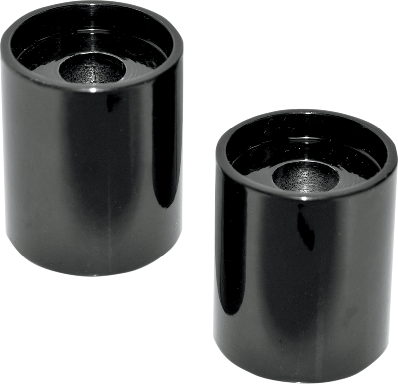 LA CHOPPERS Riser Extensions - 1-1/2" x 1-1/4" - Black LA-7414-02B