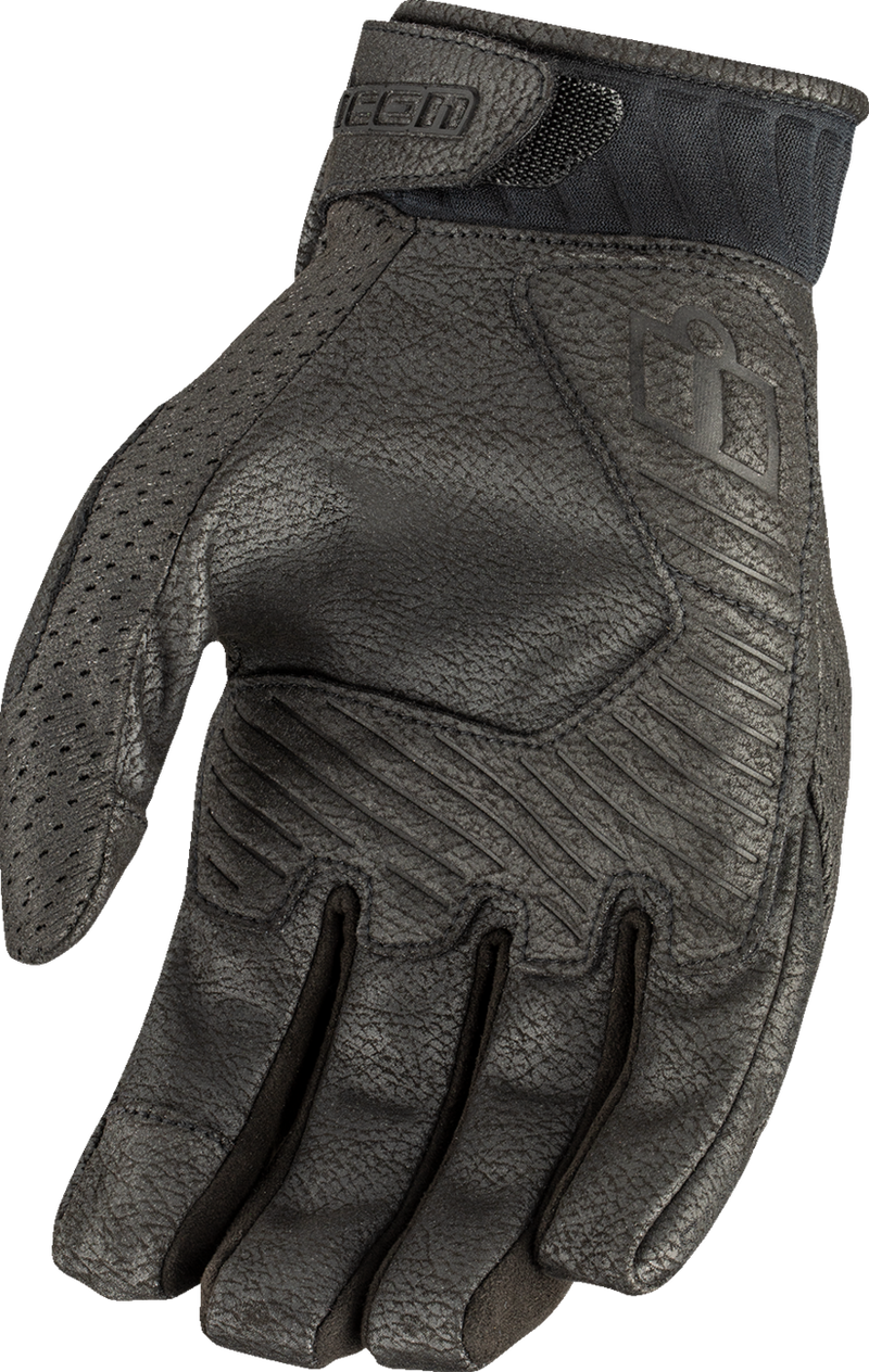 ICON Overlord3™ Motorcycle Gloves - Black - 3XL 3301-4795