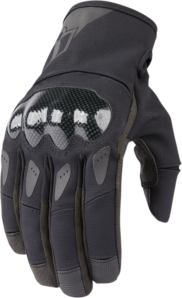 ICON Stormhawk™ Motorcycle Gloves - Black - 2XL 3301-3969