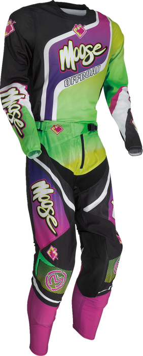MOOSE RACING Sahara Pants - Purple/Green - 30 2901-10411