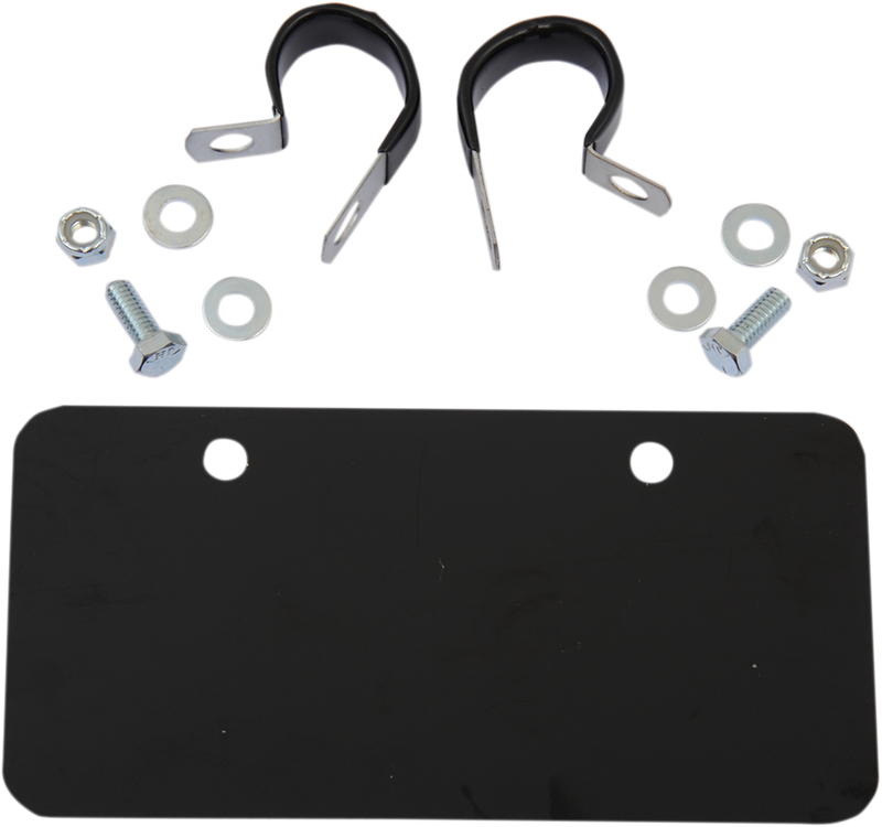 MOOSE UTILITY License Plate Holder - Black P28-6830B