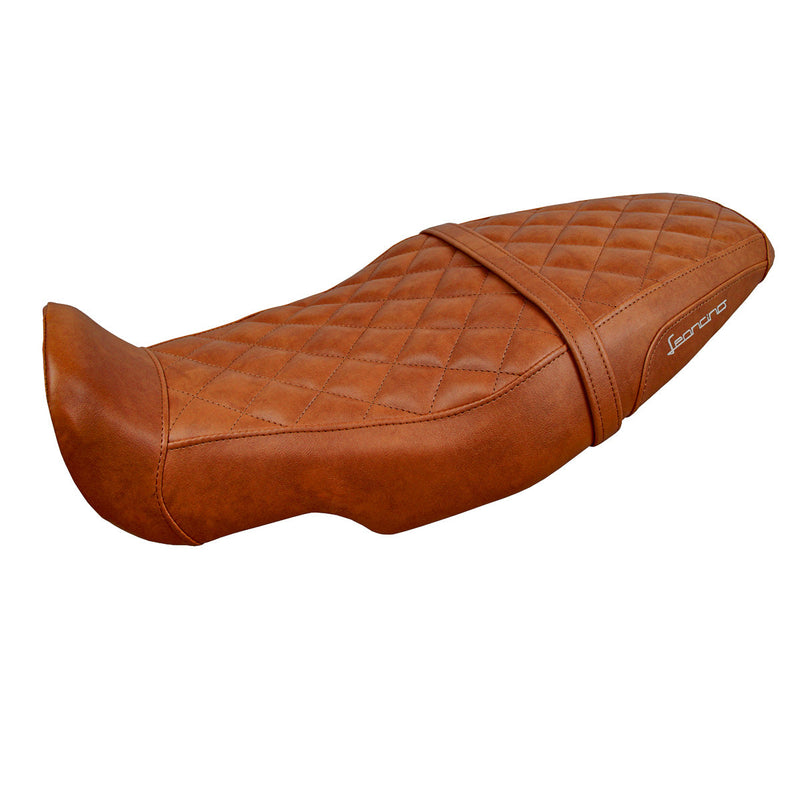 Benelli Leoncino 800 2022-2024 Seat Cover Tappezzeria Italia in Brown Vintage