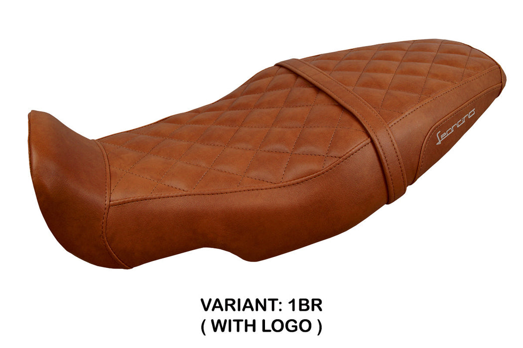 Benelli Leoncino 800 2022-2024 Seat Cover Tappezzeria Italia in Brown Vintage