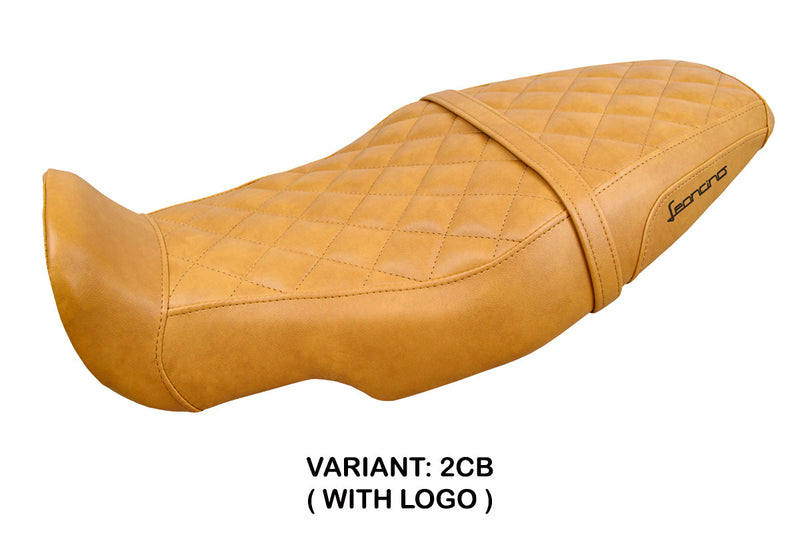 Benelli Leoncino 800 2022-2024 Seat Cover Tappezzeria Italia in Camel Vintage