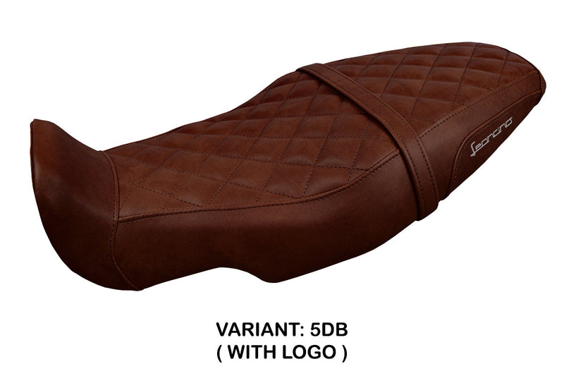 Benelli Leoncino 800 2022-2024 Seat Cover Tappezzeria Italia in Dark Brown Vintage