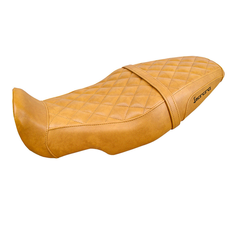 Benelli Leoncino 800 2022-2024 Seat Cover Tappezzeria Italia Comfort in Camel Vintage
