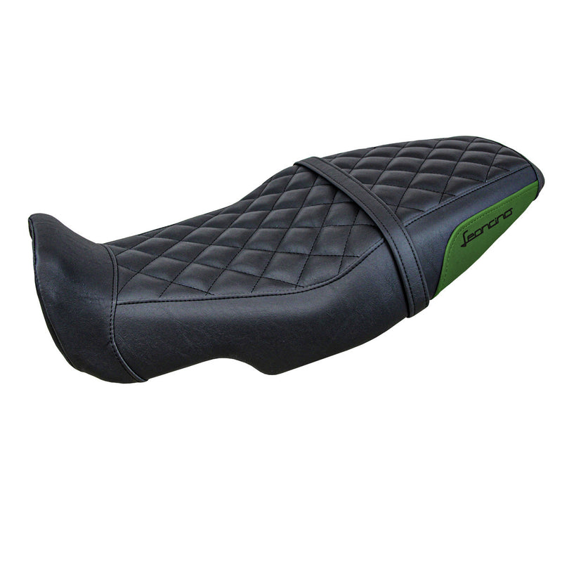 Benelli Leoncino 800 2022-2024 Seat Cover Tappezzeria Italia in Army Green and Black