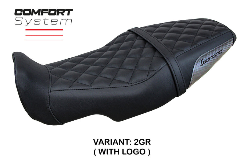Benelli Leoncino 800 2022-2024 Seat Cover Tappezzeria Italia Comfort in Grey and Black