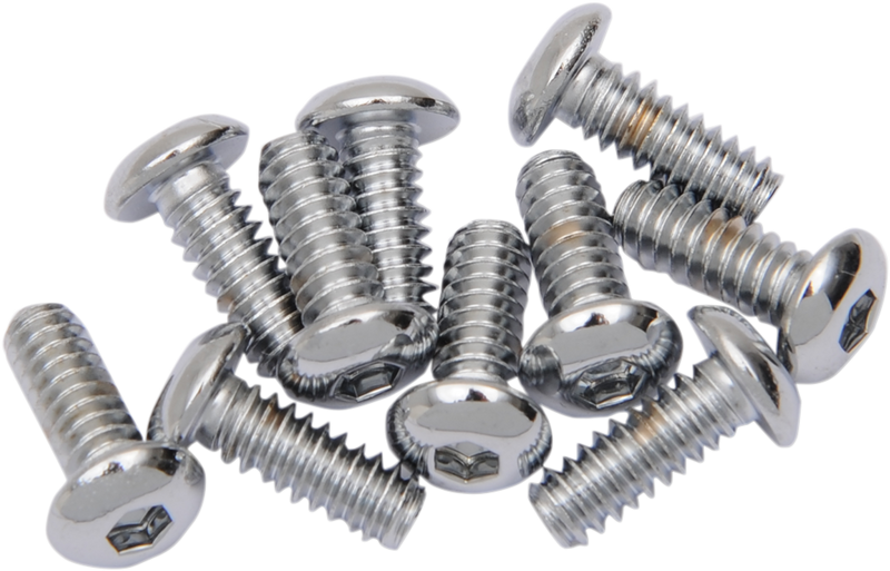 DRAG SPECIALTIES Bolts - Button-Head - 10-24 x 1/2" MPB394