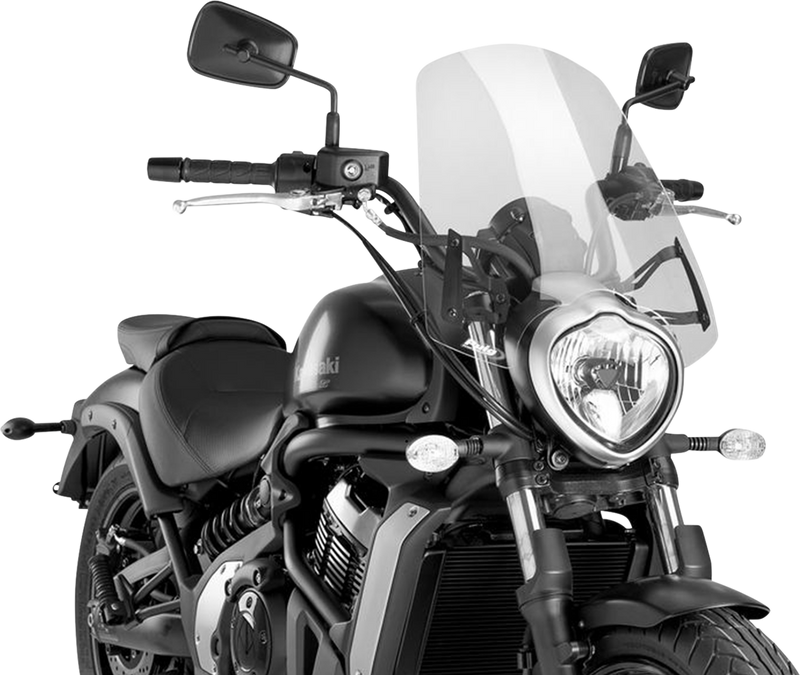 PUIG HI-TECH PARTS New Generation Windscreen - Clear - Vulcan 8164W