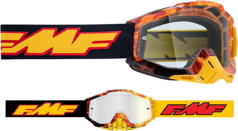 FMF Youth PowerBomb Goggles - Spark - Clear F-50047-00004 2601-2996