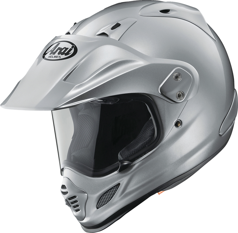 ARAI XD-4 Motorcycle Helmet - Aluminum Silver - Large 0140-0200