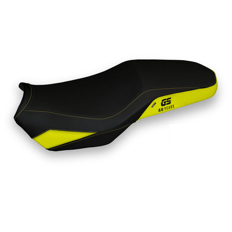 BMW F850GS Adventure 2019-2024 Seat Cover Tappezzeria Italia in Yellow and Black