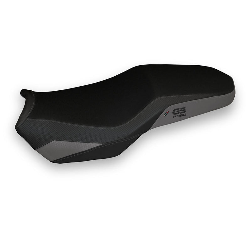 BMW F850GS Adventure 2019-2024 Seat Cover Tappezzeria Italia in Grey and Black