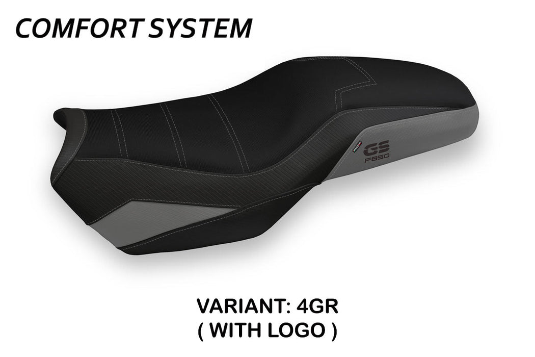 BMW F850GS Adventure 2019-2024 Seat Cover Tappezzeria Italia Comfort in Grey