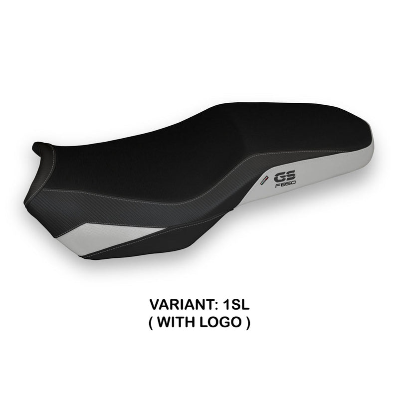 BMW F750GS F800GS F850GS 2018-2024 Seat Cover Tappezzeria Italia in Silver and Black