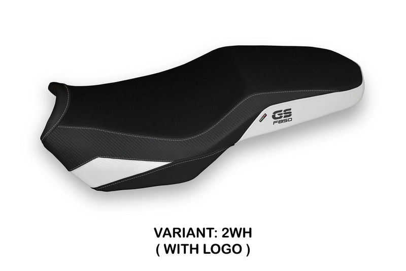 BMW F850GS 2018-2024 Seat Cover Tappezzeria Italia in White and Black
