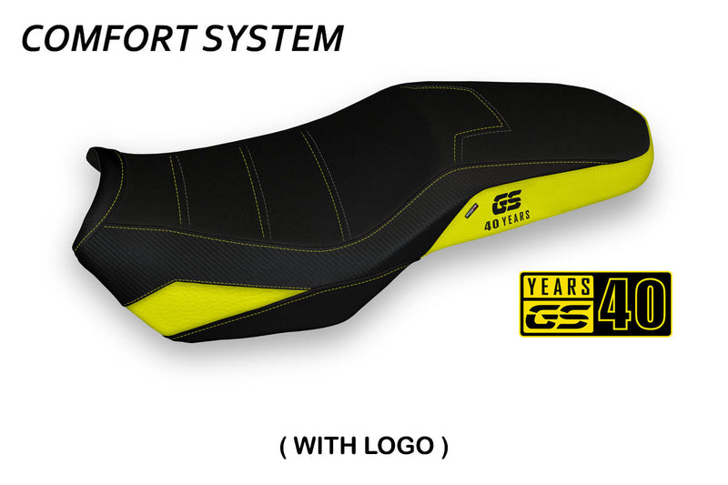 BMW F750GS F800GS F850GS 2018-2024 Seat Cover Tappezzeria Italia Comfort in Yellow 40th
