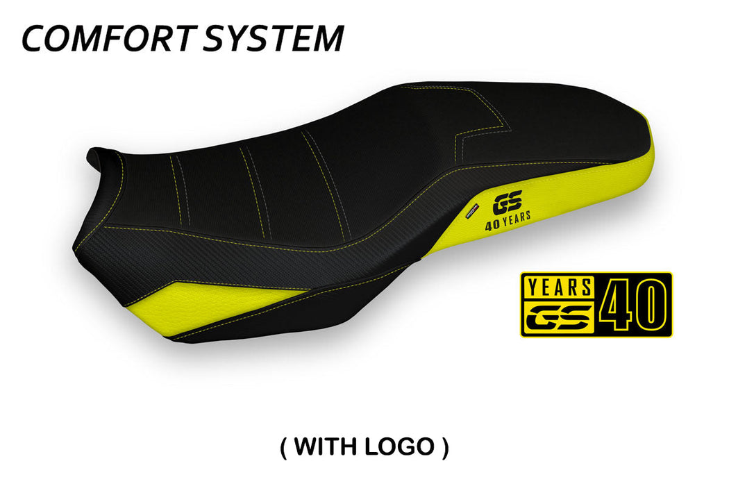 BMW F750GS F800GS F850GS 2018-2024 Seat Cover Tappezzeria Italia Comfort in Yellow 40th