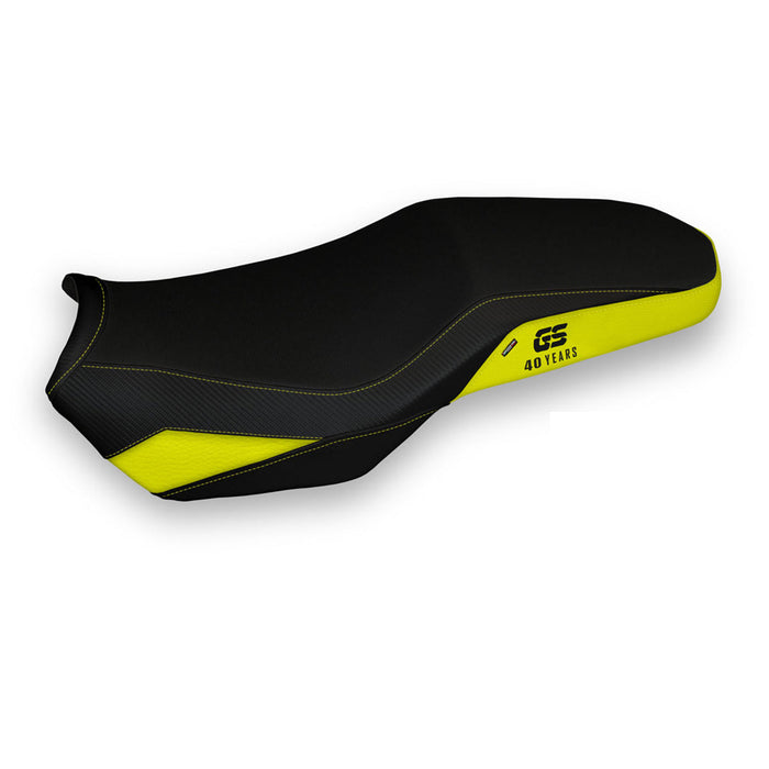 BMW F750GS F800GS F850GS 2018-2024 Seat Cover Tappezzeria Italia in Yellow 40th Anniversary
