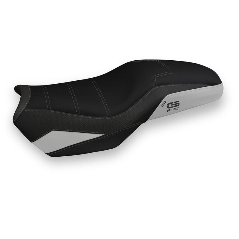 BMW F750GS 2018-2024 Seat Cover Tappezzeria Italia Comfort in Silver and Black