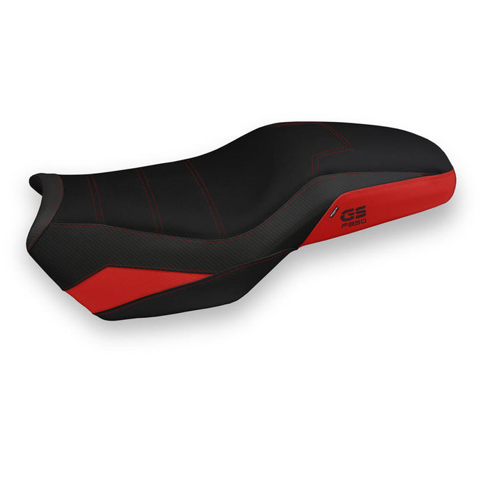 BMW F750GS F800GS F850GS 2018-2024 Seat Cover Tappezzeria Italia Comfort in Red and Black
