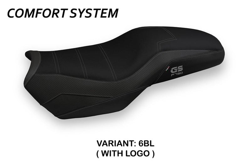 BMW F750GS 2018-2024 Seat Cover Tappezzeria Italia Comfort in Black