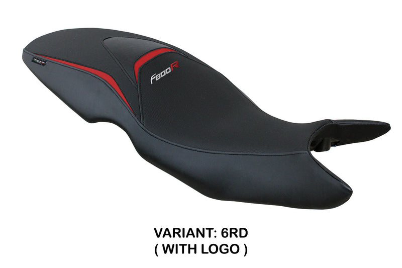 BMW F800R 2009-2020 Seat Cover Tappezzeria Italia in Red and Black