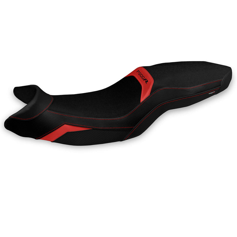 BMW F900R 2019-2024 Seat Cover Tappezzeria Italia Comfort in Red and Black