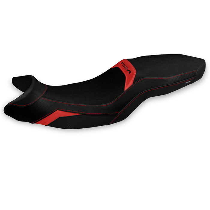 BMW F900R 2019-2024 Seat Cover Tappezzeria Italia in Red and Black