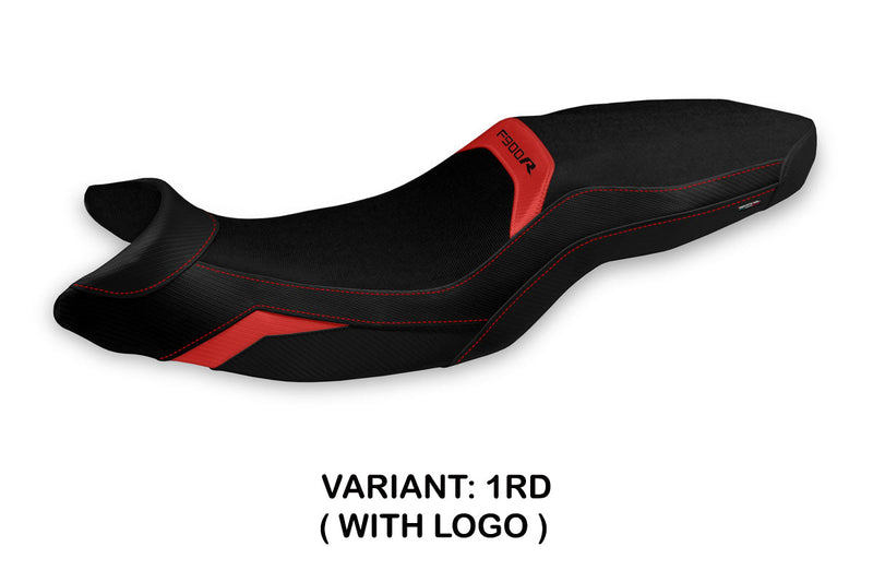 BMW F900R 2019-2024 Seat Cover Tappezzeria Italia in Red and Black