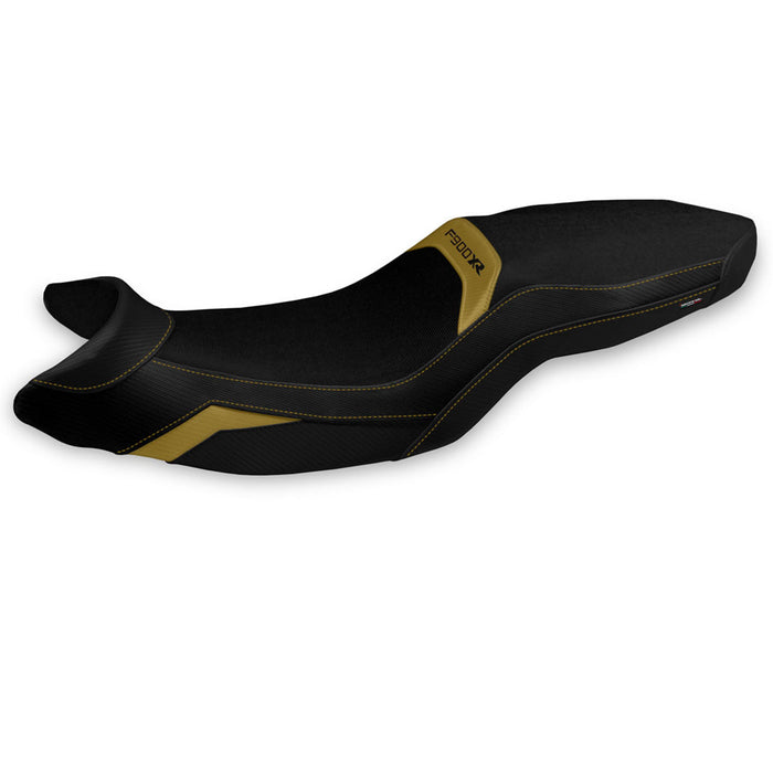 BMW F900XR 2019-2024 Seat Cover Tappezzeria Italia Comfort in Gold and Black