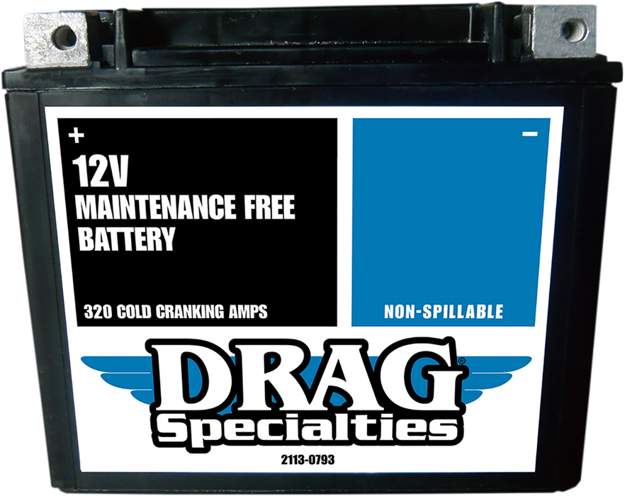 DRAG SPECIALTIES AGM Battery - YTX20H FT CTX20H FA FT