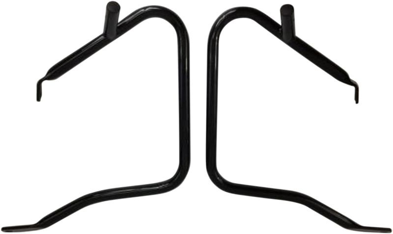 DRAG SPECIALTIES Saddlebag Guards - Black 21027B