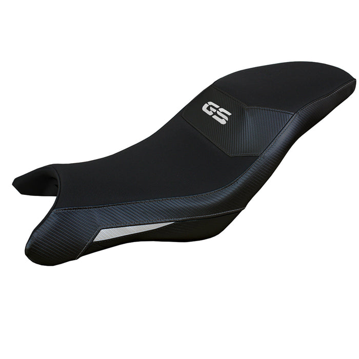 BMW G310GS 2017-2024 Seat Cover Tappezzeria Italia in White and Black