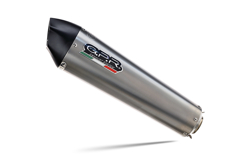 Suzuki Burgman 650 2013-2016 Exhaust, Full System, Removable DB Killer, GPE Titanium by GPR