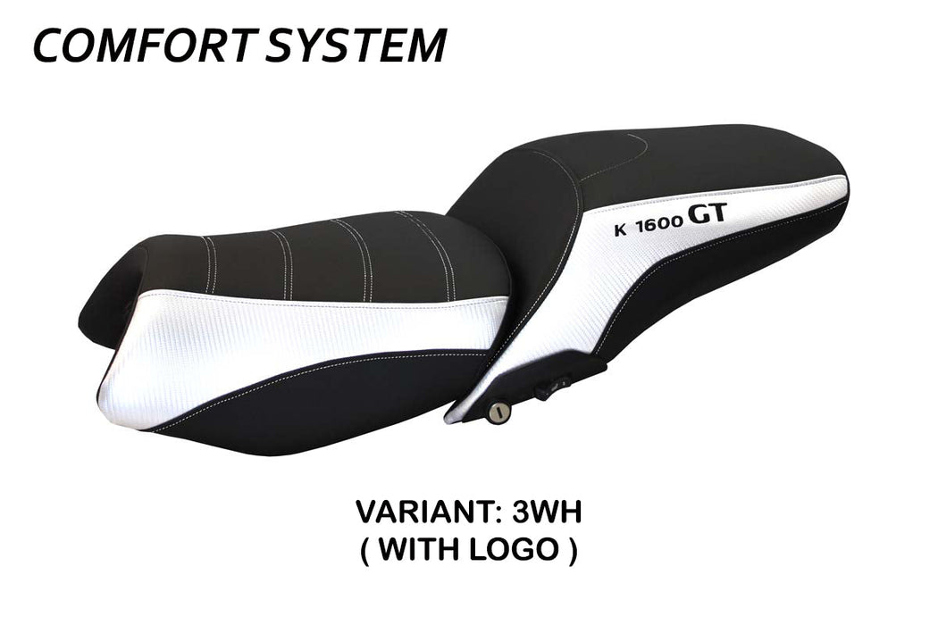 BMW K1600GT 2010-2024 Seat Cover Tappezzeria Italia Comfort in White