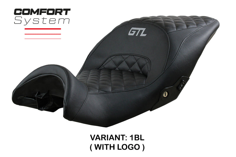 BMW K1600GTL 2010-2024 Seat Cover Tappezzeria Italia Comfort in Black SE