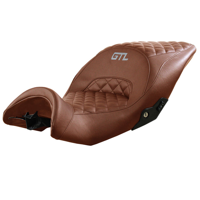 BMW K1600GTL 2010-2024 Seat Cover Tappezzeria Italia Comfort in Brown SE