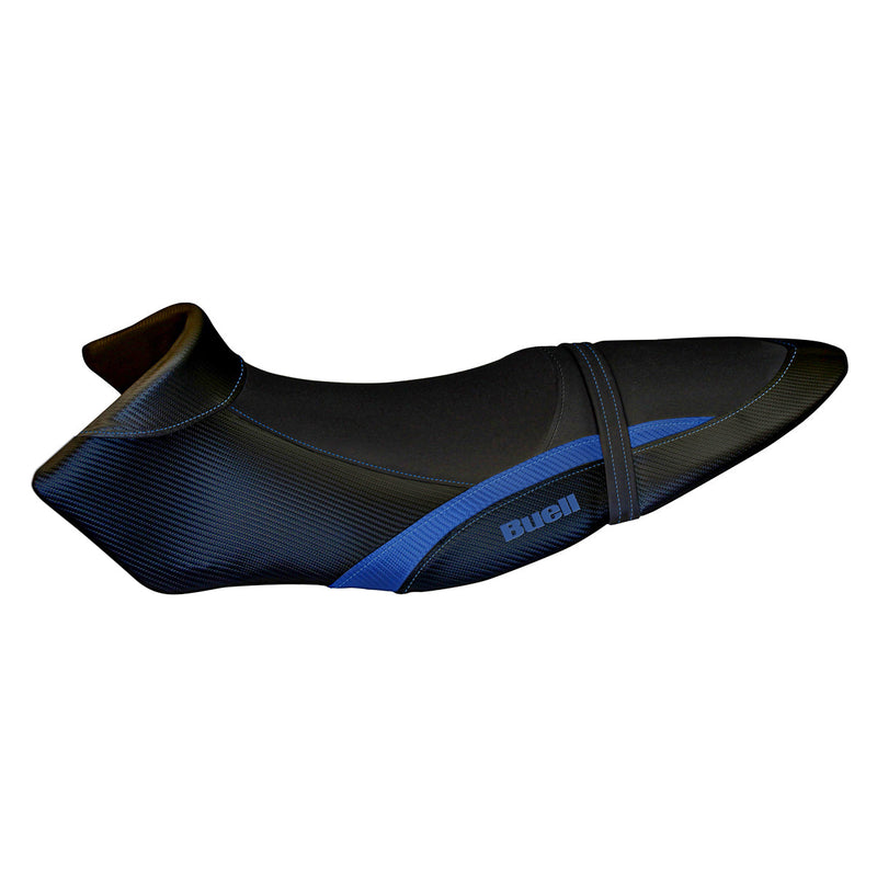 Buell XB12S XB12SX 2019-2021 Seat Cover Tappezzeria Italia in Blue and Black