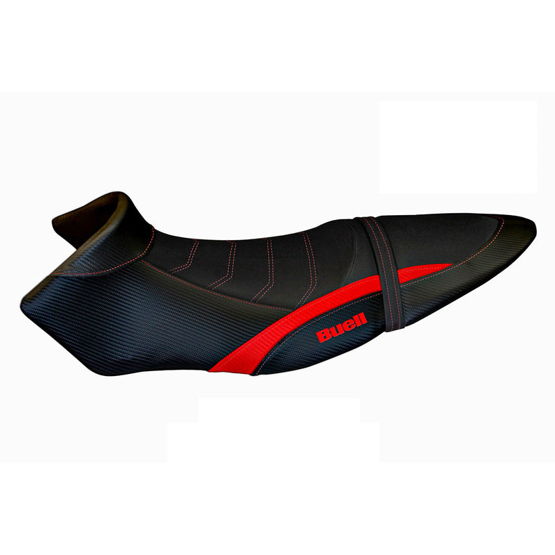 Buell XB12S XB12SX 2019-2021 Seat Cover Tappezzeria Italia Comfort in Red and Black
