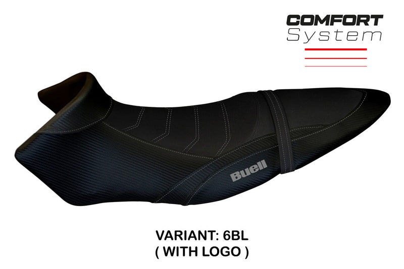 Buell XB12S XB12SX 2019-2021 Seat Cover Tappezzeria Italia Comfort in Black