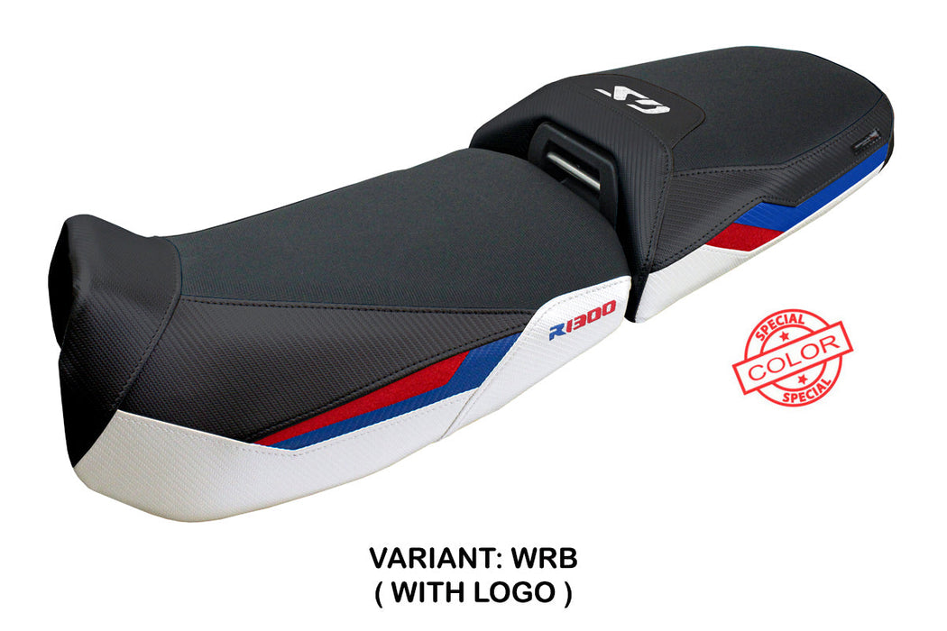 BMW R1300GS Adventure 2024 2025 Seat Cover Tappezzeria White Red Blue
