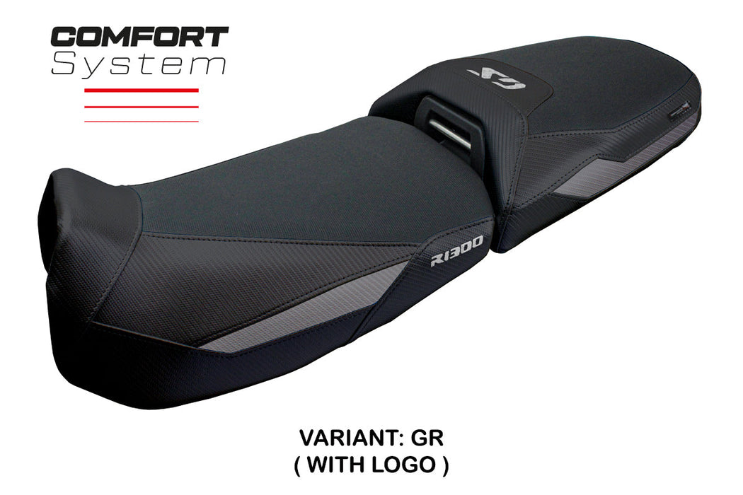 BMW R1300GS Adventure 2024 2025 Seat Cover Tappezzeria Comfort Black Grey