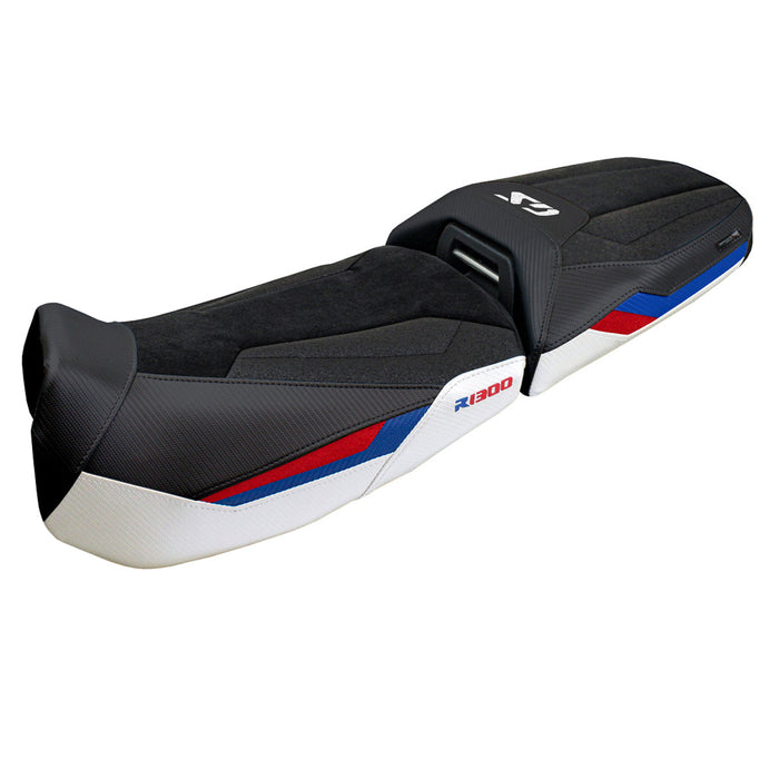 BMW R1300GS Adventure 2024 2025 Seat Cover Tappezzeria Ultragrip White Red Blue