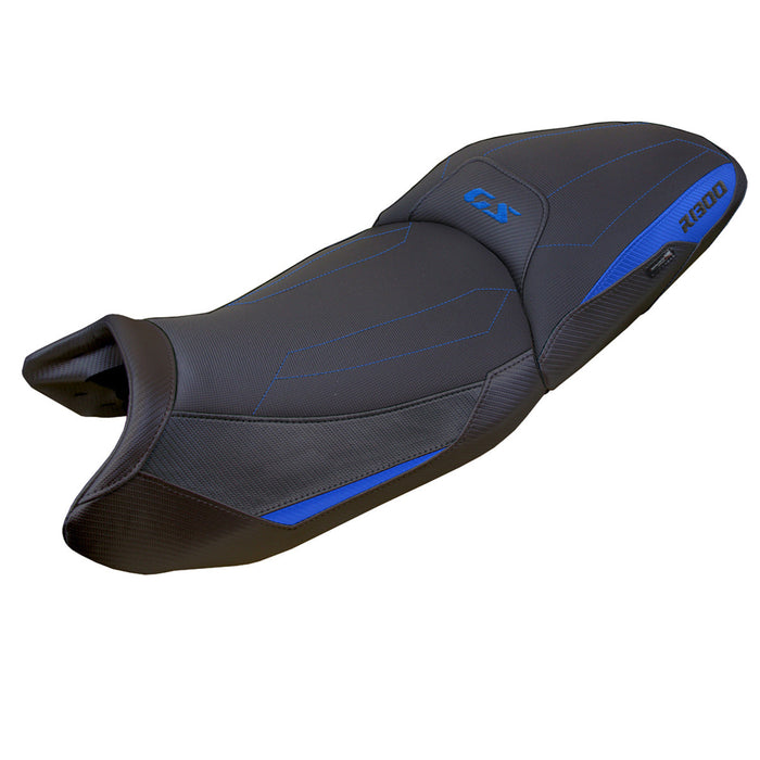 BMW R1300GS 2023 2024 Touring Seat Cover Tappezzeria Italia Comfort in Blue and Black