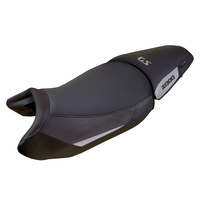 BMW R1300GS 2023 2024 Standard Seat Cover Tappezzeria Italia in Silver and Black