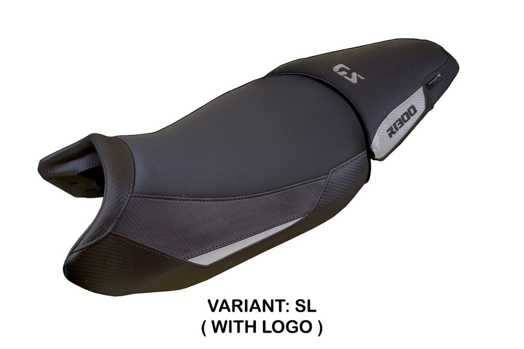 BMW R1300GS 2023 2024 Standard Seat Cover Tappezzeria Italia in Silver and Black