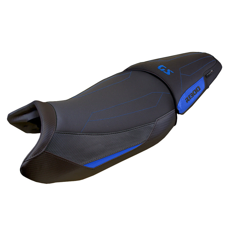 BMW R1300GS 2023 2024 Standard Seat Cover Tappezzeria Italia Comfort in Blue and Black